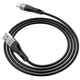 Кабель зарядки Avantis AC-81m Silicone USB to Micro USB (2.4A) (1M) для заряджання та синхронізації для смартфонів, планшетів, плеєрів, фотоапаратів Чорний - изображение 3