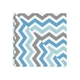 Салфетки Cosas GREY BLUE ZIGZAG 30х30 2 шт (4822052066928) - изображение 2