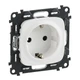 Розетка Schuko Legrand Valena ALLURE, 16А, 250V, автоматичні клеми, білий (648450) - зображення 2