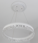 Управляемая светодиодная СМАРТ люстра ESLLSE STELLA ICE 80W R 500x1200мм Белая - изображение 2
