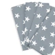 Салфетки Cosas GREY STARS 30х30 4 шт (4822052067239) - изображение 1