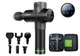 Массажный пистолет EasyFit Percussio (портативный перкуссионный вибромассажер для тела с 6 насадками) EFPERC1601B - изображение 1