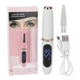 Плойка для завивки вій Eyelash Curler 8697 USB, рожева - зображення 3