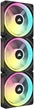 Zestaw wentylatorów Corsair iCUE Link QX120 RGB PWM PC Fans Starter Kit with iCUE Link System Hub (CO-9051002-WW) - obraz 3