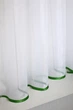 Кухонный комплект VR-Textil № 058к шторки и тюль с ламбрекеном салатовый с белым 270х170 см (50-497) - изображение 6