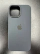 Чехол противоударный силиконовый OEM+ Premium Silicone Case with MagSafe для Apple iPhone 13 Pro Max (6.7") Midnight (MM2U3ZE/A) - изображение 4