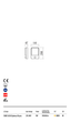 Бра вуличний COLIN AP LED SMD 9W IP54 DG 3000K (Sz)(5.1.2) Redo 90133 - зображення 3
