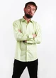 Сорочка чоловіча L&Victor 58 Салатовий (LN-7831-Light-green) - изображение 1