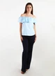 Топ жіночий inDresser M Блакитний (IN-90000-Blue) - изображение 4