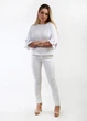 Жіноча кофта Stefanel M Білий (GDG-Y061LD F1295-White) - изображение 4