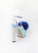 Босоніжки Kluchini 37 Блакитний (KVG-1010-07-Blue) - зображення 4