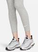 Спортивные леггинсы для фитнеса высокие женские Nike W Nsw Nk Clsc Hr 7/8 Tight Lbr DV7789-063 M Dark Grey Heather/Sail (0196153590199) - изображение 4