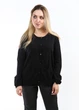 Жіночий кардиган Stefanel L Чорний (GDG-JL091DF1295-Black) - зображення 1