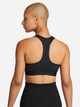 Спортивний топ для фітнесу жіночий Nike W Nk Swsh Med Spt Bra DX6821-010 S Чорний (196608850670) - зображення 2