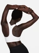 Спортивный топ для фитнеса женский Nike Bra DX6821-100 XL Белый/Лиловый/Черный (0196608850779) - изображение 5