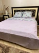 Комплект постельного белья Soft полуторный 150х215 см цветы Лаванда - изображение 2