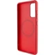 TPU чохол Bonbon Metal Style with MagSafe для Samsung Galaxy A25 5G Червоний / Red - изображение 3