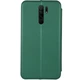 Шкіряний чохол-книжка Classy для Xiaomi Redmi 9 Зелений - изображение 2
