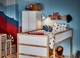 Двостороннє ліжко IKEA КЮРА, білий, сосна, 90x200 см, 802.538.09 - зображення 12