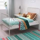 Раздвижная кровать с реечным дном IKEA МИННЕН, белый, 80x200 см, 291.239.58 - изображение 10