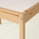 Стол детский IKEA с 2 стульями ЛЭТТ, белый, сосна, 501.784.11 - изображение 7