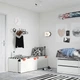 Лава з відділенням для іграшок IKEA СМОСТАД, білий, білий, 90x52x48 см, 193.891.52 - зображення 4
