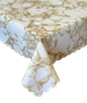 Скатертина вінілова на кухонний стіл 110*140 см Еко шкіра 3331-4 бежева - изображение 5