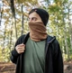 Зимовий шарф бафф Pentagon Winter Neck на шию флісовий чорний - зображення 6