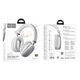 Бездротові Bluetooth наушники HOCO W35 Wireless Headphones Silver - изображение 9