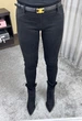 Fashions • Брюки женские на меху Caroline Fashions 62-64 черный (№159(мех)-ол-мн) - изображение 1