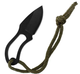 Ніж тактичний Mil-Tec На ланцюжку 9см Чорний NECK KNIFE M.KETTE 9CM (15398100) - зображення 3