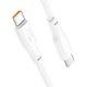 Дата кабель HOCO X93 Force Type-C to Type-C 100W (2m) (White) (257321) - зображення 5