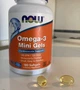 Омега 3 Now Foods риб’ячий жир у міні-капсулах 180 мг ЕПК / 120 мг ДГК 180 капсул - зображення 4
