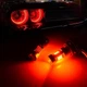 Светодиодные лампы W21W-T20 Red в габариты Carlamp 4G-Series (4G21/7440Red) - изображение 3