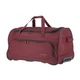 Дорожная сумка на колесах текстильная бордовая Travelite Basics Fresh TL096277-70 - изображение 2