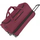 Дорожная сумка на колесах большого размера L бордовая Travelite Basics TL096276-70 - изображение 1