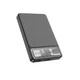 Павербанк з бездротовою зарядкою Qi 15W Hoco Q18 Tourer Magnetic Wireless Fast Charge 3в1 10000mAh 22.5W Black - изображение 1