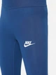 Подростковые спортивные лосины для девочки Nike G Nsw Favorites Gx Hw Legging CU8248-476 140-150 см Court Blue/White (196974706090) - изображение 3