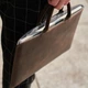 Шкіряний чохол для MacBook Pro 16" 2019-2025 INCARNE Stem Коричневий - зображення 5