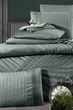 Постельное белье First Choice сатин Dark Deluxe - Modalife moonmist евро - изображение 2