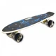 Скейт Пенни Борд Best Board S 70822 Со Светящимися Колесами Череп - изображение 1