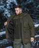Куртка парка зимняя BEZET Исландия хаки - XS - изображение 6