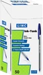 Набор ручек шарико-масляных Linc Ink Tank 0.6 мм 50 шт Синих (412108) - изображение 2