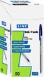 Набор ручек шарико-масляных Linc Ink Tank 0.6 мм 50 шт Черных (412217) - изображение 2