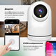 Камера видеонаблюдения со слежением за объектом Smart Wi-Fi Camera Tuya Y27 с картой памяти 64 Гб в комплекте (2792-1) - изображение 3