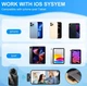 Беспроводной петличный микрофон для iPhone / iPad, 8-контактный приемник (черный) PULUZ - изображение 6