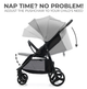 Прогулянковий візочок Kinderkraft Rine Moonlight Grey (KSRINE00GRY0000) - зображення 6