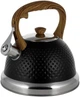 Чайник Kamille Whistling Kettle Black 2.7л нержавеющая сталь со свистком (KM-1098-BL) - изображение 1