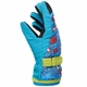Рукавички гірськолижні дитячі Zelart Snow Gloves 2319 L-XL (9-12 років) Light Blue-Black - зображення 3