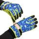 Перчатки горнолыжные детские Zelart Snow Gloves 1699 L-XL (9-12 лет) Black-Green-Blue - изображение 3